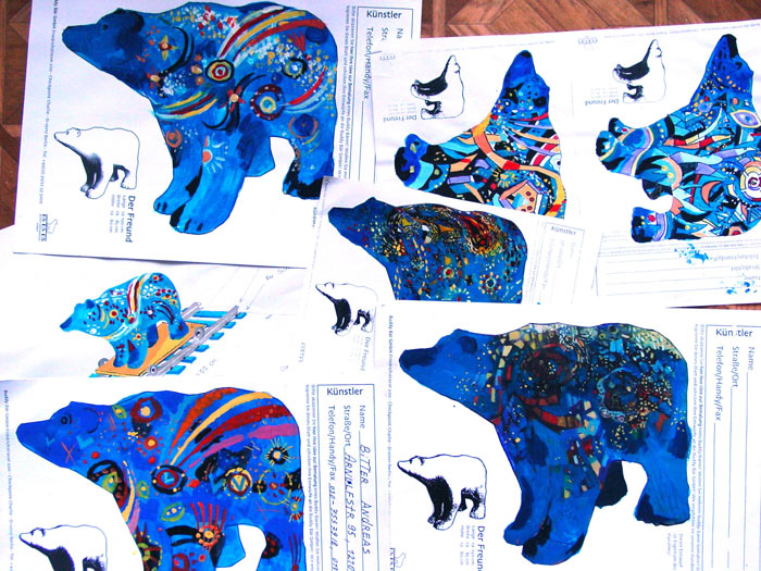 Entw&uuml;rfe f&uuml;r Sternbild Gro&szlig;er B&auml;r