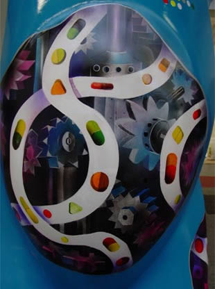 Buddy B&auml;r als Tablettenautomat