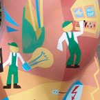 GAtec Handwerker f&uuml;r Alexa Buddy B&auml;r