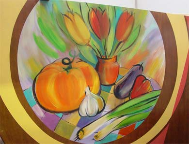 Stillleben mit K&uuml;rbis