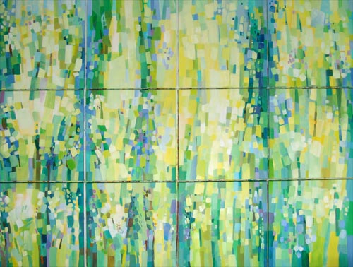 Komposition in Gr&uuml;n