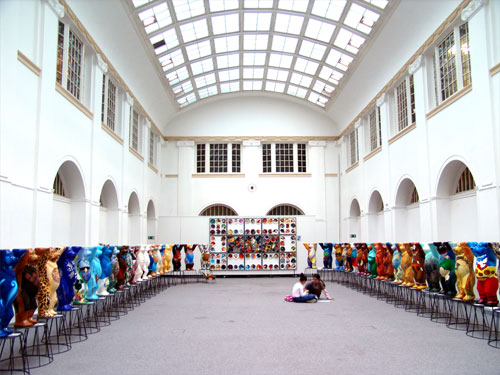 Pallette im Rathaus Sch&ouml;neberg